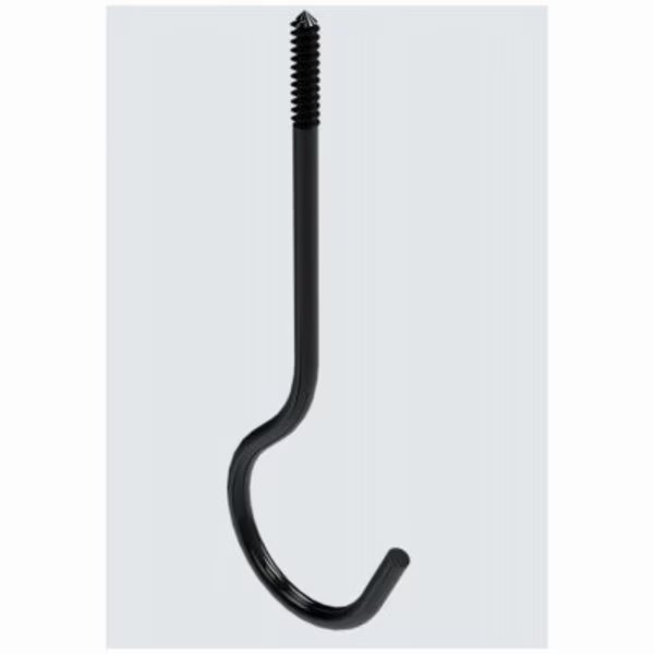 6 BLK Ceiling Hook, National Mfg/Spectrum Brands Hhi, Mfr#: N275-198